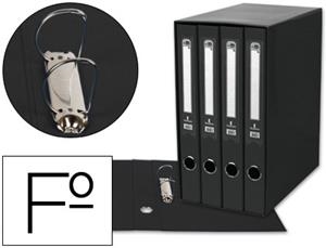 MODUL 4 ARXIVADORS LIDERPAPEL FOLI NEGRE | 8423473250680 | LID25068 | Llibreria La Gralla | Llibreria online de Granollers