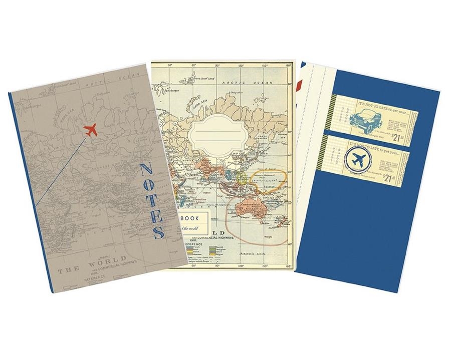 PACK DE 3 LLIBRETES DE NOTES DE VIATGE | 4033477817129 | MOSES | Llibreria La Gralla | Llibreria online de Granollers