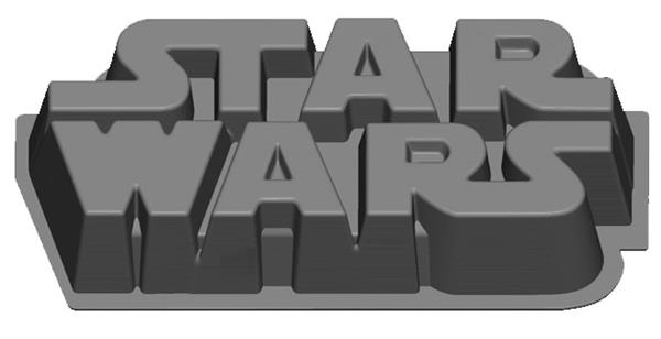 STAR WARS LOGO MOLDE DE SILICONA PARA HORNO | 4050819279506 | ZIG ZAG | Llibreria La Gralla | Llibreria online de Granollers