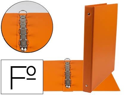CARPETA 2 ANELLES 25 PLASTIC TARONJA | 8435055009142 | 73745 | Llibreria La Gralla | Librería online de Granollers