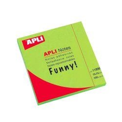 BLOC NOTES APLI 75X75 VERD | 8410782118992 | APLI11899 | Llibreria La Gralla | Llibreria online de Granollers