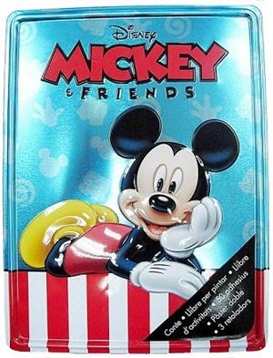 MICKEY I ELS SEUS AMICS. CAIXA METÀL·LICA | 9788490576373 | DISNEY | Llibreria La Gralla | Librería online de Granollers