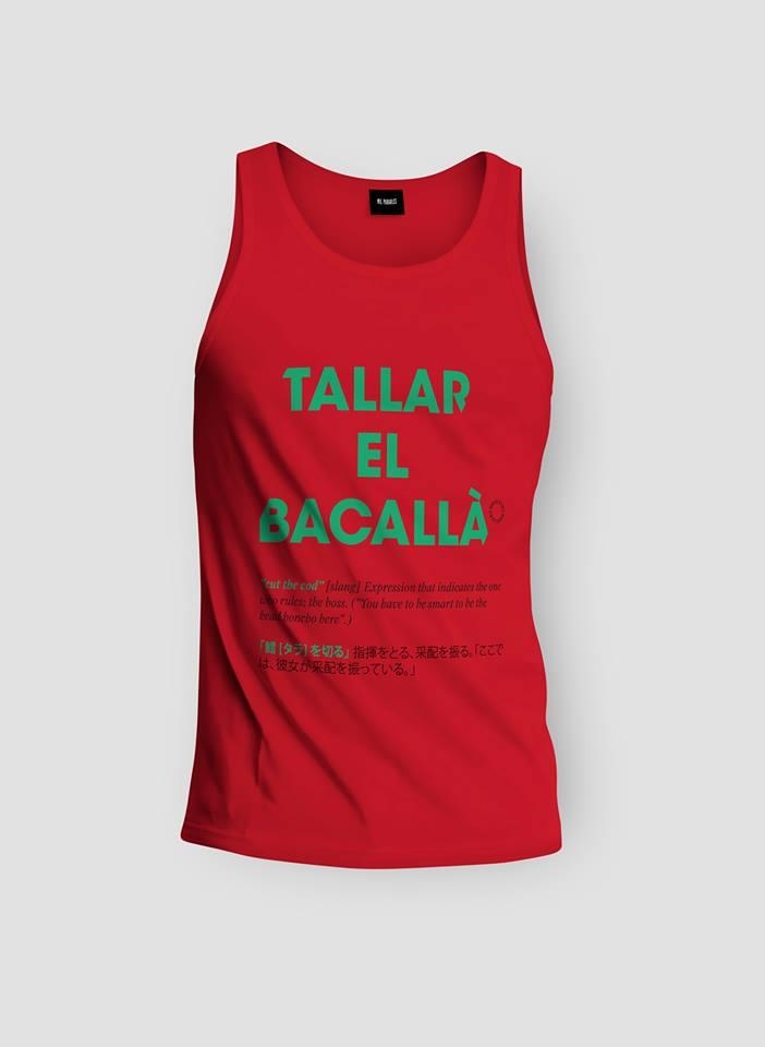 TALLAR EL BACALLÀ TIRANTS VERMELLA T-M | LG1767 | MILPARAULES | Llibreria La Gralla | Llibreria online de Granollers