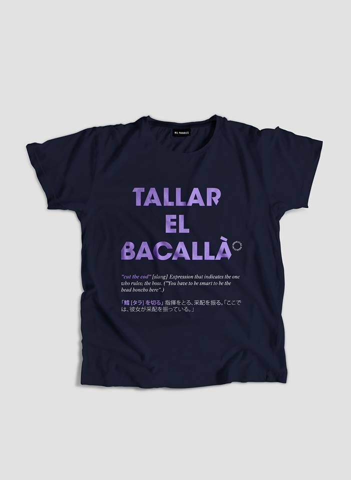 TALLAR EL BACALLÀ NOI BLAU MARÍ T-S | LG1871 | MILPARAULES | Llibreria La Gralla | Llibreria online de Granollers