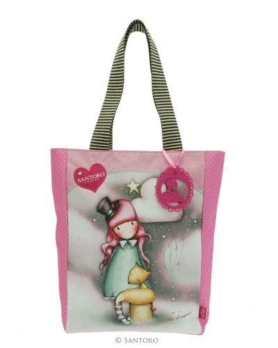BOSSA GORJUSS SHOPPER BAG TOPOS ROSA | 5018997610794 | GOR7221361079-25 | Llibreria La Gralla | Librería online de Granollers