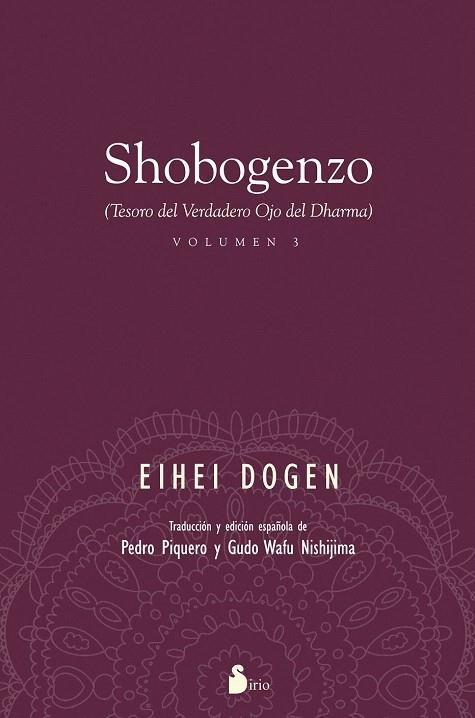 SHOBOGENZO   3 | 9788416233762 | Llibreria La Gralla | Librería online de Granollers