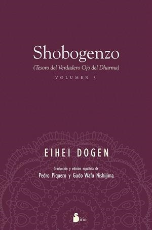 SHOBOGENZO   3 | 9788416233762 | Llibreria La Gralla | Librería online de Granollers