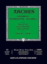 BLOC AQUAREL.LA ARCHES 26X36 300 G. GRA FI | 3148950012951 | Llibreria La Gralla | Librería online de Granollers