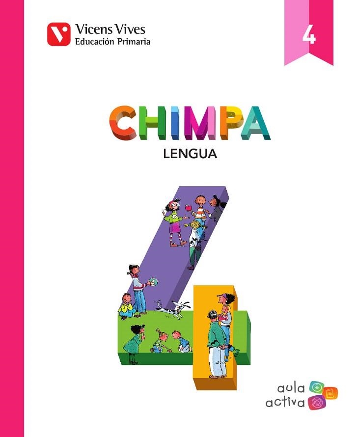 CHIMPA 4 (AULA ACTIVA) | 9788468228532 | MARTIN MANZANO, CARME/SERDA MARTIN, ONIA/BERNAUS COMPANY, CARME/MACKAY JARQUE, ANNA/RIUS BENITO, MAR | Llibreria La Gralla | Llibreria online de Granollers