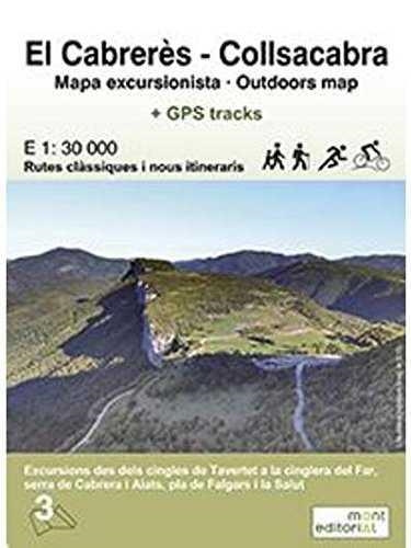 CABRERÈS - COLLSACABRA, EL. MAPA EXCURSIONISTA | 9788460692195 | MONTEDITORIAL | Llibreria La Gralla | Librería online de Granollers