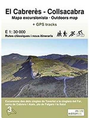 CABRERÈS - COLLSACABRA, EL. MAPA EXCURSIONISTA | 9788460692195 | MONTEDITORIAL | Llibreria La Gralla | Llibreria online de Granollers