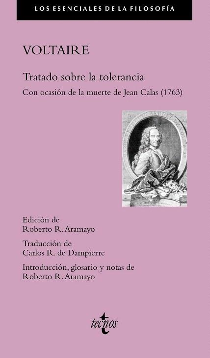 TRATADO SOBRE LA TOLERANCIA | 9788430965816 | VOLTAIRE | Llibreria La Gralla | Librería online de Granollers