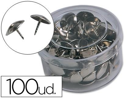 XINXETES NIQUELADES CAIXA 100 UN | 8423473856523 | Llibreria La Gralla | Llibreria online de Granollers