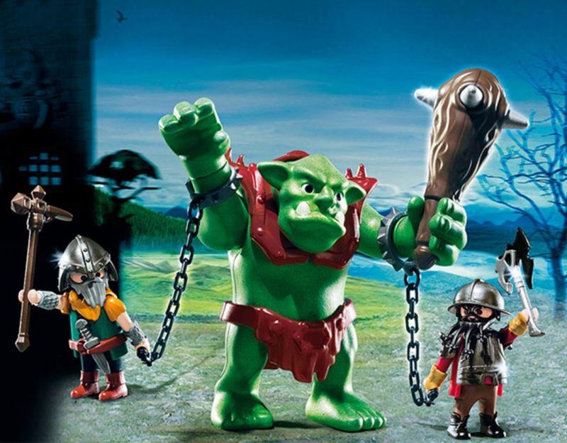 TROL GEGANT DE PLAYMOBIL KNIGHTS | 4008789060044 | PLAYMOBIL | Llibreria La Gralla | Librería online de Granollers