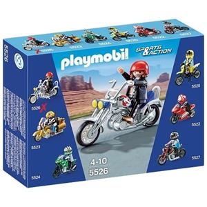 MOTO CHOPPER PLAYMOBIL SPORTS & ACTION | 4008789055262 | PLAYMOBIL | Llibreria La Gralla | Llibreria online de Granollers