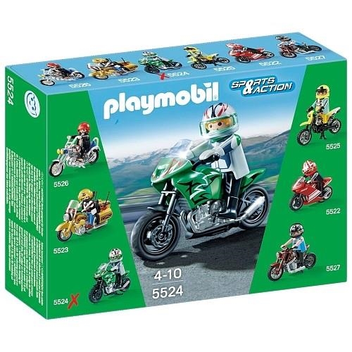 MOTO ESPORTIVA PLAYMOBIL SPORTS & ACTION | 4008789055248 | PLAYMOBIL | Llibreria La Gralla | Librería online de Granollers