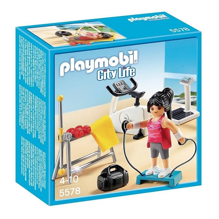 SALA DE GIMNÀS PLAYMOBIL CITY LIFE | 4008789055781 | PLAYMOBIL | Llibreria La Gralla | Librería online de Granollers