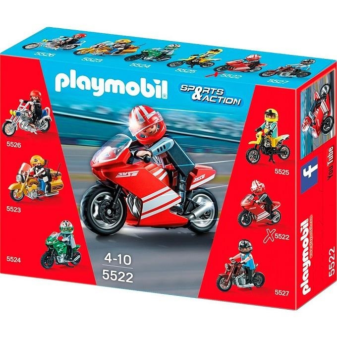 SUPERBIKE PLAYMOBIL CITY & ACTION | 4008789055224 | PLAYMOBIL | Llibreria La Gralla | Librería online de Granollers
