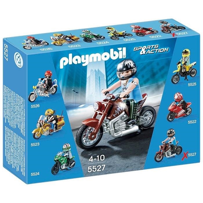 MOTO CUSTOM PLAYMOBIL SPORTS & ACTION | 4008789055279 | PLAYMOBIL | Llibreria La Gralla | Librería online de Granollers