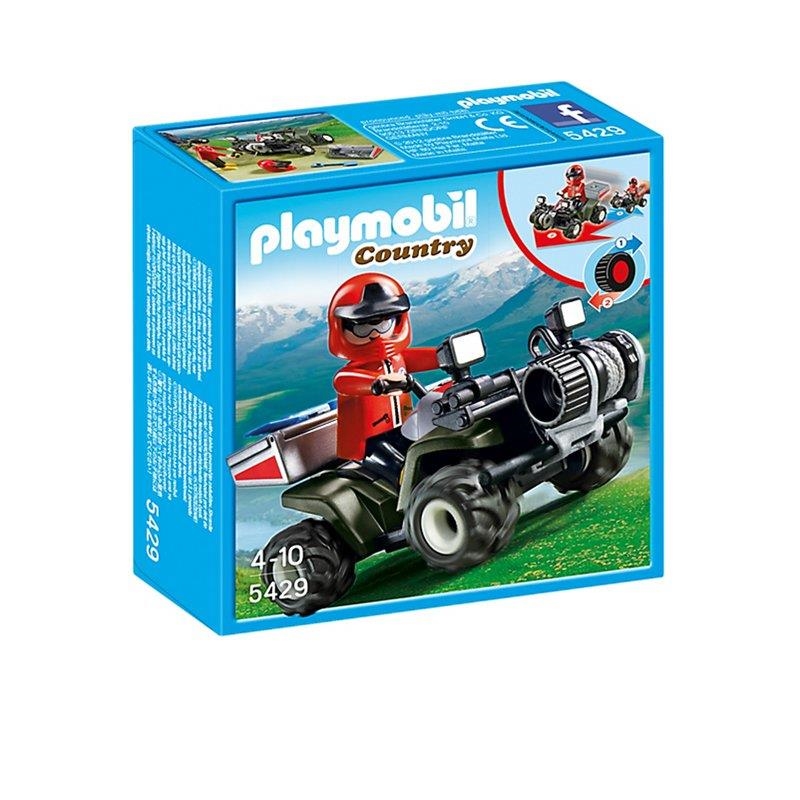 QUAD DE RESCAT PLAYMOBIL COUNTRY | 4008789054296 | PLAYMOBIL | Llibreria La Gralla | Librería online de Granollers