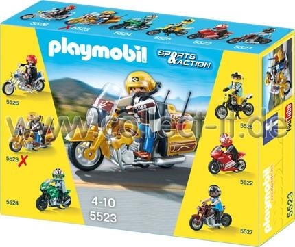 MOTO TOURER PLAYMOBIL SPORTS & ACTION | 4008789055231 | PLAYMOBIL | Llibreria La Gralla | Librería online de Granollers