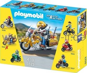 MOTO TOURER PLAYMOBIL SPORTS & ACTION | 4008789055231 | PLAYMOBIL | Llibreria La Gralla | Llibreria online de Granollers