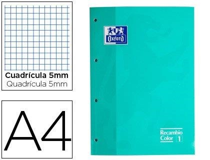 RECANVI FULLS OXFORD A4 VERD MENTA | 3020120058597 | Llibreria La Gralla | Llibreria online de Granollers