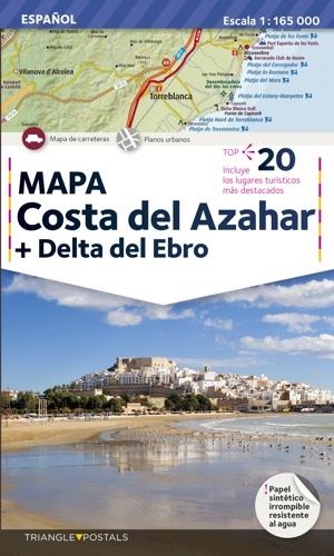 MAPA COSTA DEL AZAHAR Y DELTA DEL EBRO  | 9788484786313 | VARIOS AUTORES | Llibreria La Gralla | Librería online de Granollers