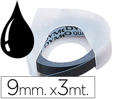 DINTA DYMO 9MMX3M NEGRE | 3501170898130 | DYM02113 | Llibreria La Gralla | Librería online de Granollers