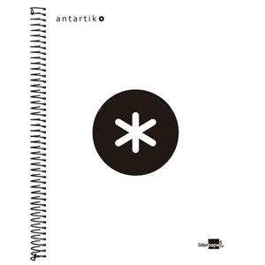 LLIBRETA ANTARTIK ESPIRAL A4 QUADRICULA MICROPERFORAT CARTRO BLANC | 8423473745902 | Llibreria La Gralla | Librería online de Granollers