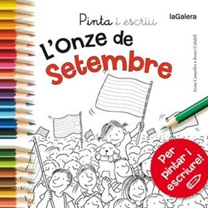 PINTA I ESCRIU L'ONZE DE SETEMBRE | 9788424656669 | CANYELLES, ANNA | Llibreria La Gralla | Librería online de Granollers