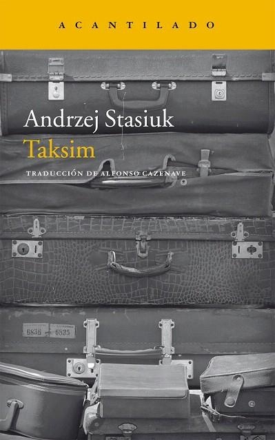 TAKSIM | 9788416011629 | STASIUK, ANDREJ | Llibreria La Gralla | Librería online de Granollers