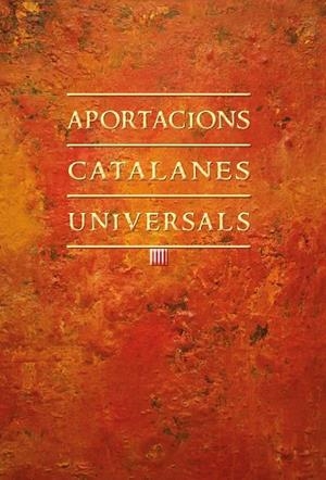APORTACIONS CATALANES UNIVERSALS | 9788499755540 | A.A.V.V. | Llibreria La Gralla | Llibreria online de Granollers