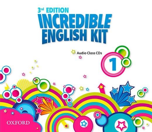 INCREDIBLE ENGLISH KIT 1 3RD EDITION  CLASS CDS | 9780194443814 | Llibreria La Gralla | Llibreria online de Granollers