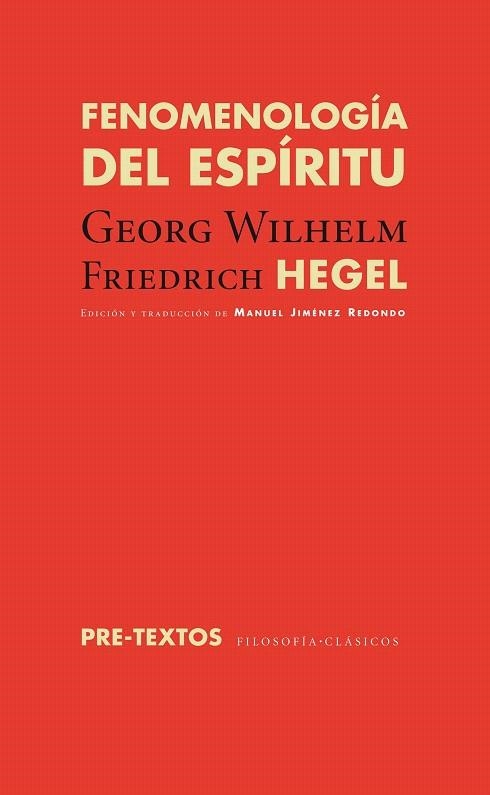 FENOMENOLOGÍA DEL ESPÍRITU | 9788416453153 | HEGEL, GEORG WILHELM FRIEDRICH | Llibreria La Gralla | Llibreria online de Granollers