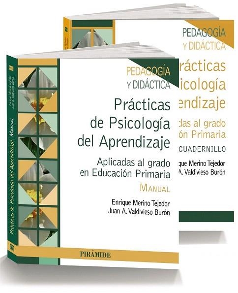 PRÁCTICAS DE PSICOLOGÍA DEL APRENDIZAJE (PACK) | 9788436833799 | MERINO TEJEDOR, ENRIQUE/VALDIVIESO BURÓN, JUAN A. | Llibreria La Gralla | Librería online de Granollers