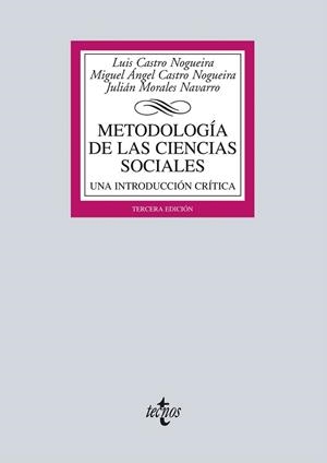 METODOLOGÍA DE LAS CIENCIAS SOCIALES | 9788430966349 | CASTRO NOGUEIRA, LUIS/CASTRO NOGUEIRA, MIGUEL ÁNGEL/MORALES  NAVARRO, JULIÁN/LIZCANO, EMMANUEL | Llibreria La Gralla | Llibreria online de Granollers