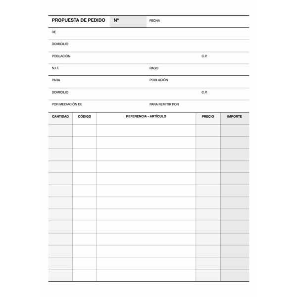 PROPOSTA COMANDA 1/4 APLI  TRIPLICAT | 8410782127116 | APL12711 | Llibreria La Gralla | Llibreria online de Granollers