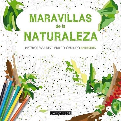 MARAVILLAS DE LA NATURALEZA. MISTERIOS PARA DESCUBRIR COLOREANDO | 9788416368419 | LAROUSSE EDITORIAL | Llibreria La Gralla | Librería online de Granollers