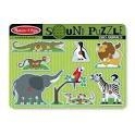 JOGUINA DIDACTICA MELISSA&amp;DOUG ZOO ANIMALS SOUND FUSTA | 000772107273 | MEL10727 | Llibreria La Gralla | Librería online de Granollers