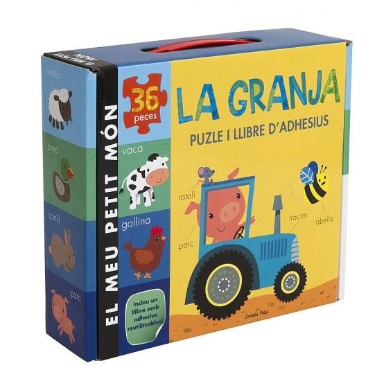 GRANJA, LA. PUZLE I ADHESIUS | 9788490576519 | LITTLE TIGER PRESS | Llibreria La Gralla | Librería online de Granollers