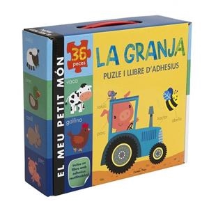 GRANJA, LA. PUZLE I ADHESIUS | 9788490576519 | LITTLE TIGER PRESS | Llibreria La Gralla | Llibreria online de Granollers