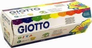 PINTURA A DITS GIOTTO 6 POTS 100MLÇ | 8000825531606 | GIO460700 | Llibreria La Gralla | Librería online de Granollers