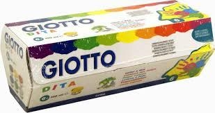 PINTURA A DITS GIOTTO 6 POTS 100MLÇ | 8000825531606 | GIO460700 | Llibreria La Gralla | Llibreria online de Granollers