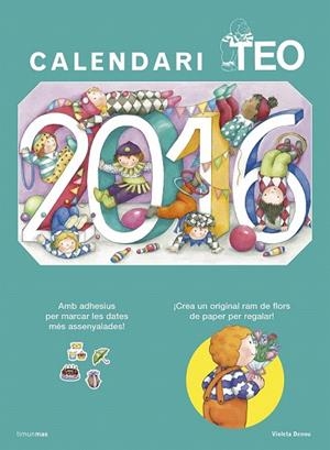 CALENDARI 2016 TEO | 9788490579824 | Llibreria La Gralla | Librería online de Granollers