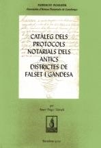 CATÀLEG NOTARIAL DE FALSET I GANDESA | 9788479357122 | PUIG I TARRECH, ROSER | Llibreria La Gralla | Librería online de Granollers