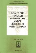 CATÀLEG NOTARIAL DE FALSET I GANDESA | 9788479357122 | PUIG I TARRECH, ROSER | Llibreria La Gralla | Llibreria online de Granollers