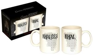 SET DUES TASSES CERÀMICA KHAL & KHALEESI | 8436541021594 | VV.AA | Llibreria La Gralla | Librería online de Granollers