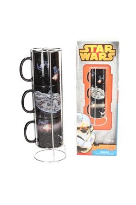 SET DE 3 TASSES DE CERÀMICA APILABLES STAR WARS | 8436546896401 | VV.AA | Llibreria La Gralla | Librería online de Granollers