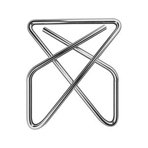 CLIPS PAJARITA NIQUELATS 50 UNITS | 8423473157279 | LID15727 | Llibreria La Gralla | Librería online de Granollers